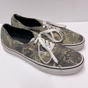 Vans Star Wars Boba Fett Camo Limited Edition Unisex Sneakers Men 9 Women 10.5